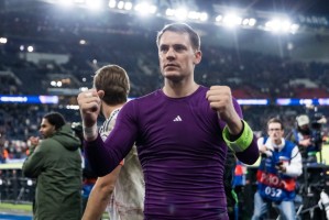 leyu-诺伊尔在欧冠淘汰赛已72次首发，仅次于76场的梅西和83场的C罗